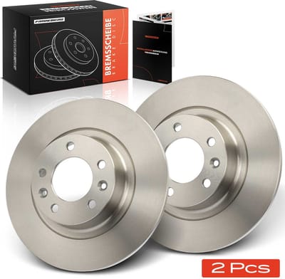 Frankberg 2x Remschijven Achteras voor Peugeot 407 Coupé 6C