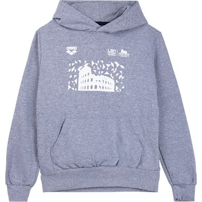 Arena Jr Hoodie Esch Rome 22 Merch Grey Melange Taglia: 7-8 | Maglioni Outlet | Unisex | Grigio