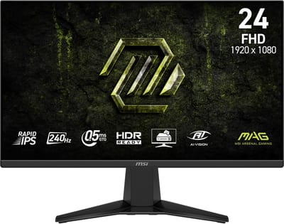 MSI MAG 245F X24 - Full HD Gaming Monitor - 240hz - 24 inch