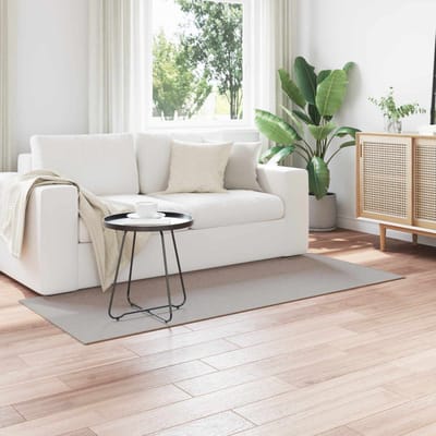 vidaXL - Binnen - kleed - LUGO - Taupe - 80 - x - 150 - cm - Polyester