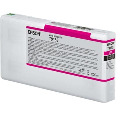 Epson T9133 Vivid Magenta Ink Cartridge (200ml)