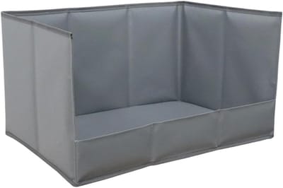 Honden Toilet - Pee Pad Houder - Binnen Zindelijkheid - Opvouwbaar Ontwerp - 57 cm - Grijs