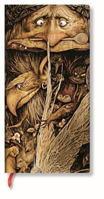 Paperblanks Mischievous Creatures Brian Froud’s Faerielands Slim - Gelinieerd