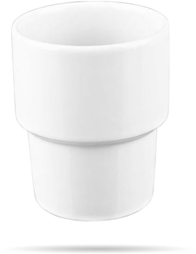 Lubiana Kaszub Hel Porseleinen Mok 300ml - Wit