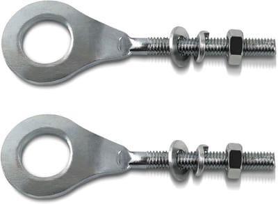 2 stuks 15mm kettingas verstelbare spanner voor 50cc tot 125cc ATV en motorfietsen, geschikt voor mini bikes en pit bikes