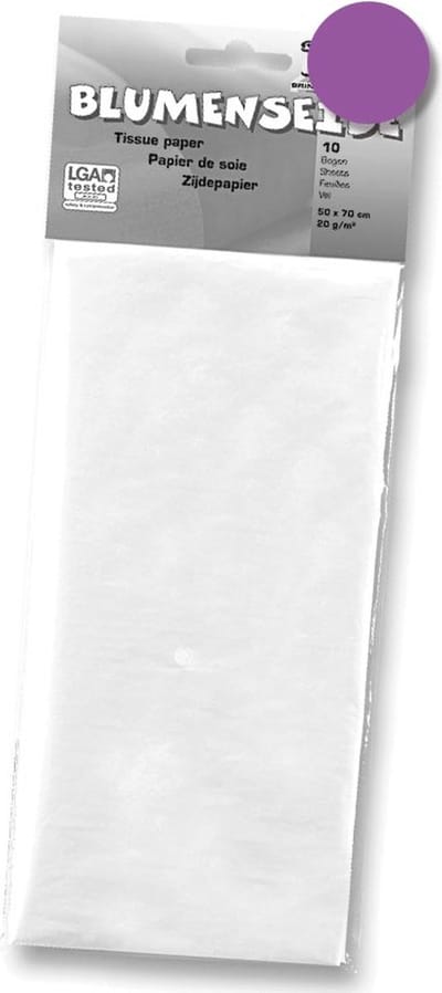 Folia zijdepapier lila