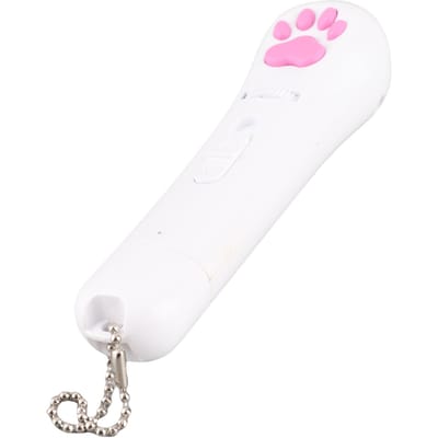Jouet Interactif pour Animaux d'Intérieur Chat Jouet Lampe de Poche Jouet Projecteur LED Fournitures d'Entraînement Multi-Motifs Jouet Amusant pour Chat pink