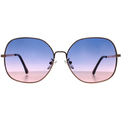 Guess Vlinder Vrouw Roségoud Blauw Kleurverloop GF0385