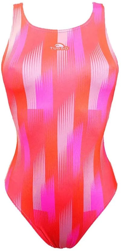 Turbo Geo Zig Zwemkleding Rood,Roze 3XL Vrouw