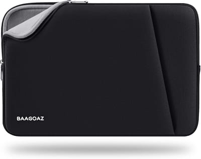 Laptop Sleeve voor 14 Inch PC Chromebook - Zwart - Premium Bescherming en Comfort
