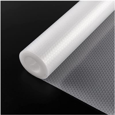 Dailygoods- Lademat 30x300cm - Antislipmat - Bescherming Tegen Krassen - Dempt Geluiden - Geschikt Voor Keuken/Kast - Transparant - Kastmat