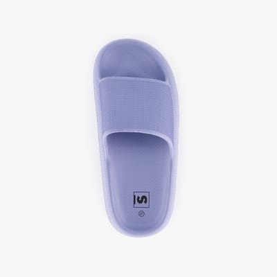 Dames badslippers lila - Maat 37