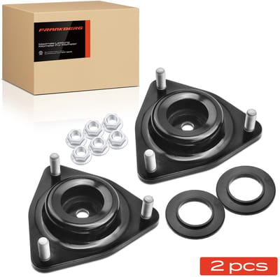 Frankberg 2x Veersteunlager voor Citroën Mitsubishi Lancer Peugeot