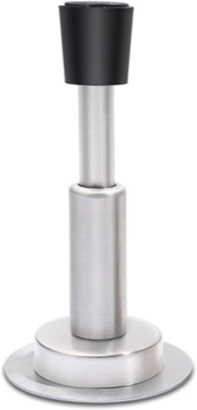 Deurstopper - Veer Stopper - Deur Open Houden - Hydraulische Demping - 15x15x15 cm - Zilver