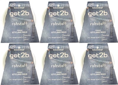 Got2B Wax Rohstoff - Voordeelverpakking 6 x 75 ml