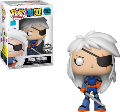 Teen Titans Go ! Rose Wilson Pop exclusive aux États-Unis ! Vinyle