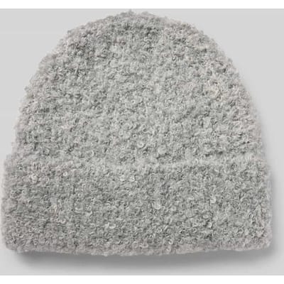 Beanie van bouclé-tricot