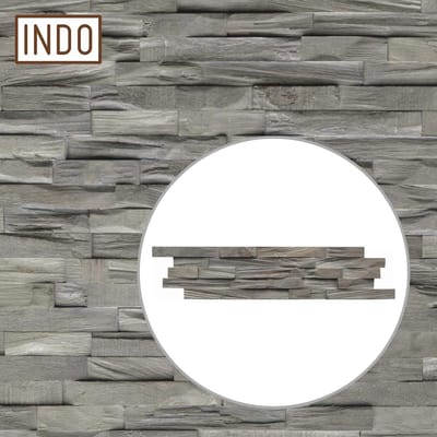 INDO houten wandbekleding, wandpanelen, oppervlakte 1 m²