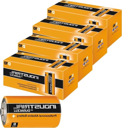 Alkaline Batterijen - Grote Cellen - Apparaten Voeden - Lange Opslagduur - 40 Stuks - Zwart
