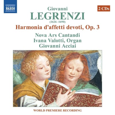 Nova Ars Cantandi, Ivana Valotti, Giovanni Acciai - Legrenzi: Harmonia D'affetti Devoti, Op. 3 (2 CD)