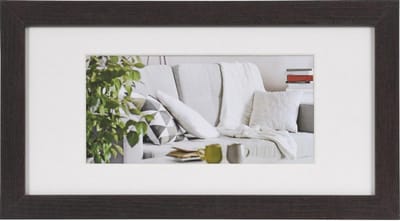 Fotolijst - Henzo - Modern - Fotomaat 15x30 cm - Donkerbruin