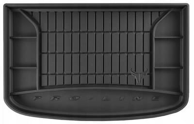 FROGUM TM Kofferbakmat - Geschikt voor AUDI A1 SPORTBACK 8X HB (2012-2018) - 5-deurs - TPE Rubber - Zwart