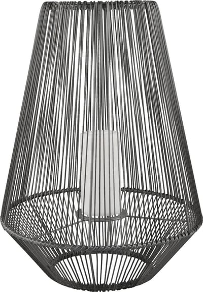REALITY MINEROS - Tafellamp - Grijs - incl. 1x SMD 0,2W - Solar - Zonne energie - Snoerloos - Oplaadbaar - Buitenverlichting - IP44