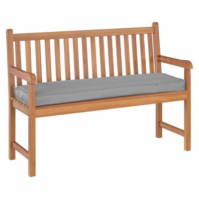 vidaXL - Kussen - Oxford - Stof - Grijs - 140 - x - 40 - x - 8 - cm