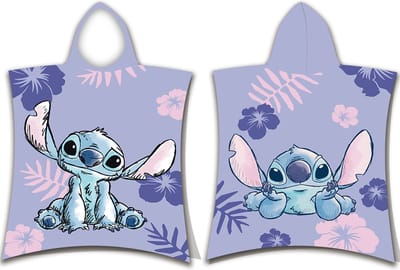 Disney Lilo & Stitch Poncho / Badcape, Aloha - 50 x 115 cm - Katoen