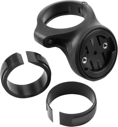 Zadelpensteun Fiets - Universele Steun - Radar Achterlicht - Kwartslagbevestiging - 60 gram - Zwart
