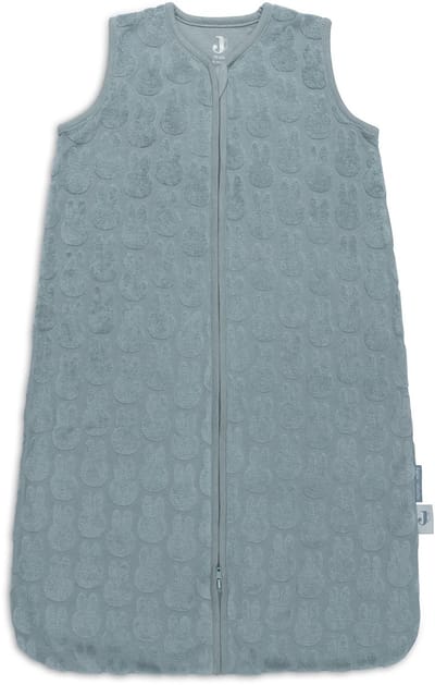 Jollein x Nijntje - Baby Slaapzak Zomer Jersey 70cm - Miffy Jacquard Terry Sea Green - Zomerslaapzak