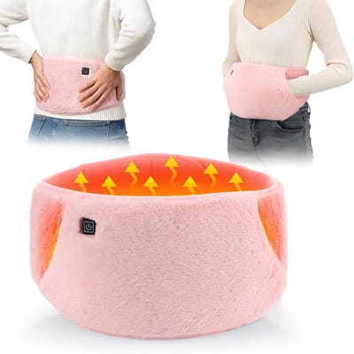 Handwarmers - Menstruatie warmteband - Zacht - Elektrische handwarmer - Elektrische buikwarmer - Menstruatiepijn - Pijnverlichting bij buikpijn - 3 standen - Winter must have - roze