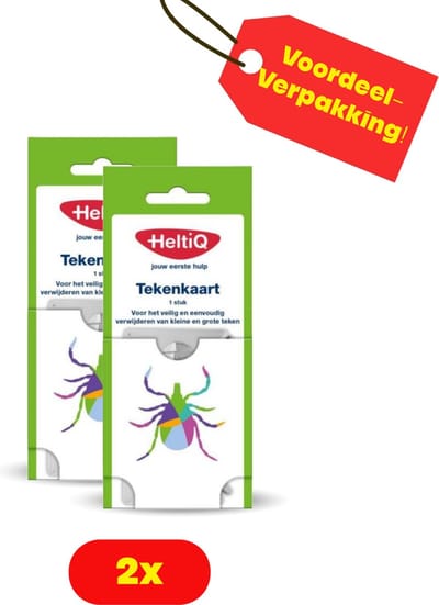 2 x HeltiQ Tekenkaart - Voordeelverpakking!