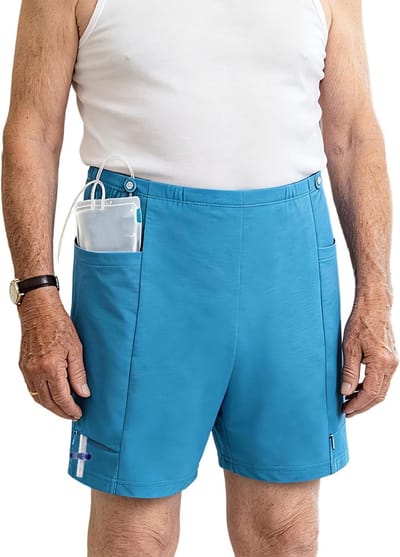 Incontinentiebroek - Comfortabele shorts - Na operatie - Met dubbele zak - 100% Katoen - N.v.t.