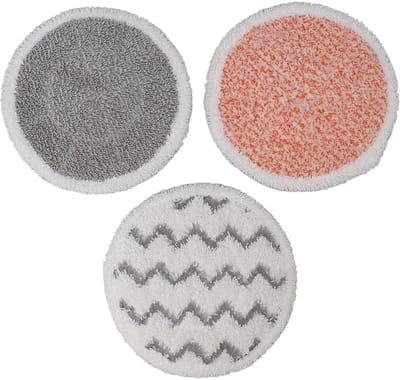 Dailygoods- Stoommoppads Set van 6 - Vervangende Pads - Compatibel met Shark S7000/S7001/T2/T21/U6002 - Duurzaam - Wasbaar - Eenvoudig te Bevestigen - Stoomreinigers