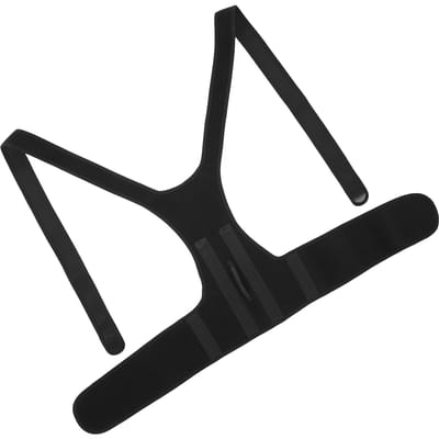 Houdingscorrector Verstelbare Ademende Rugstabilisator Brace voor Vrouwen Mannen Bochel Zwart black