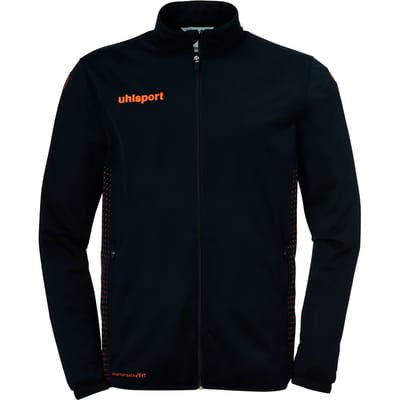 Uhlsport Score Trainingsjas Kind Zwart-Fluor Groen Maat 116
