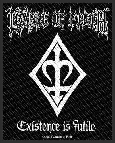 Cradle Of Filth - Existance Is Futile Patch - Zwart