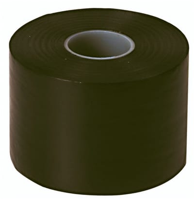 Zwarte PVC-tape voor het verpakken van isolatie