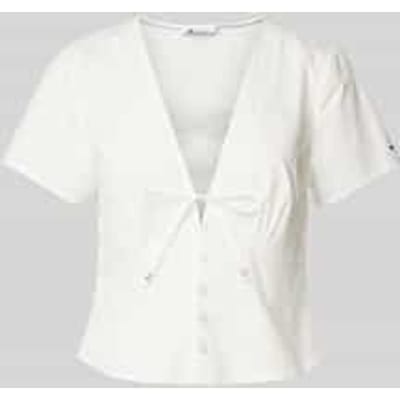 Regular fit blouse met knoopsluiting
