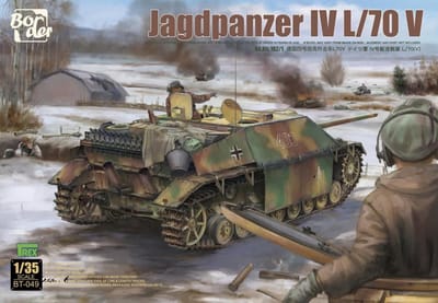 Border Model Modelbouwpakket Militaire voertuigen - BT049 Jagdpanzer IV L/70 V - Sd.Kfz.162/1 - Tankvernietiger Plastic - 1:35 - Modelbouw