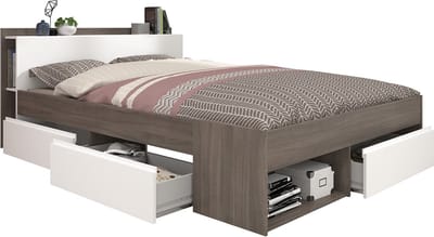 Parisot - Twijfelaarbed - Most - Grijs - 140x200 cm