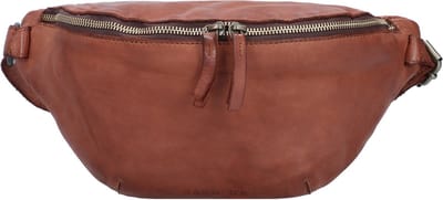 HAROLD'S Leren Schoudertas Submarine Hipbag Cognac Bruine