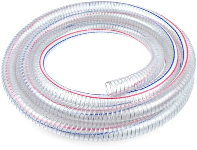 GEKO Soepele zuigslang - 25 mm - 5 meter - Weerbestendig - Versterkt met spiraaldraad