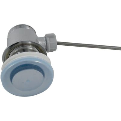 KLUDI-onderdeel Afvoergarnituur G 1 1/4 met grote afdekplaat chroom, 7654505-00