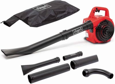 Thermo Bladblazer - Bladzuiger Mulcher - Tuinonderhoud - 4-in-1 functie - 678 m3/u - Zwart/Rood