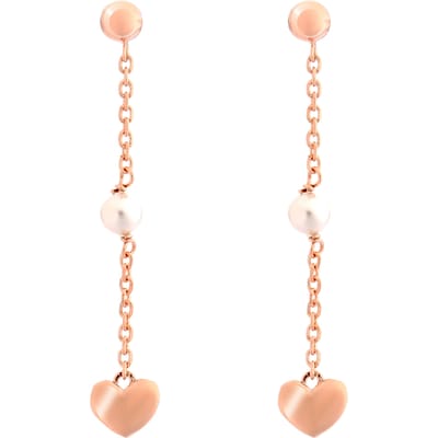 Orphelia 'Nahara' Dames 925 Sterling Zilveren Oorbellen - Roos ZO-7378
