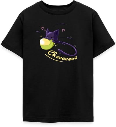 Miraculous Plagg Houdt Van Kaas Camembert T-Shirt Tiener