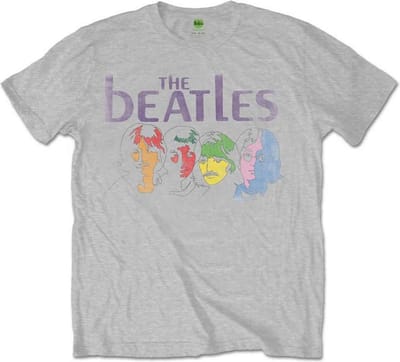 The Beatles - White Album Back Heren T-shirt - M - Grijs