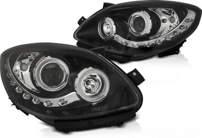 Koplampen dagrijlicht RENAULT TWINGO 07-11 ZWART